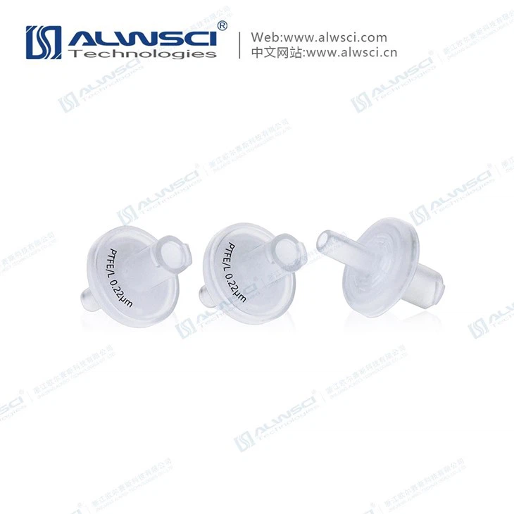Filter syringe 25mm PTFE 0.22µm, 100/pk
