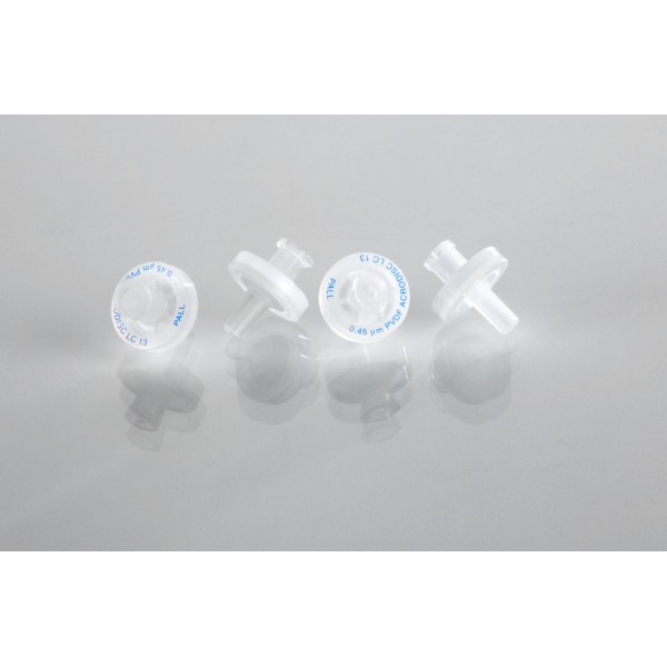 Filter syringe 25mm PVDF 0.22µm, 100/pk